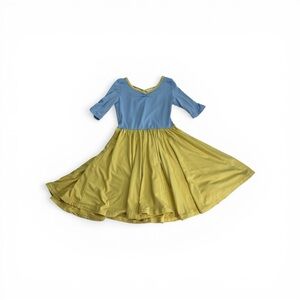 Dot Dot Smile Disney Bound Girls Twirl Dress Casual Spring Summer Sz 7